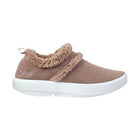 OOfos Women's OOcoozie Low Shoes - Chocolate Sherpa - Lenny's Shoe & Apparel