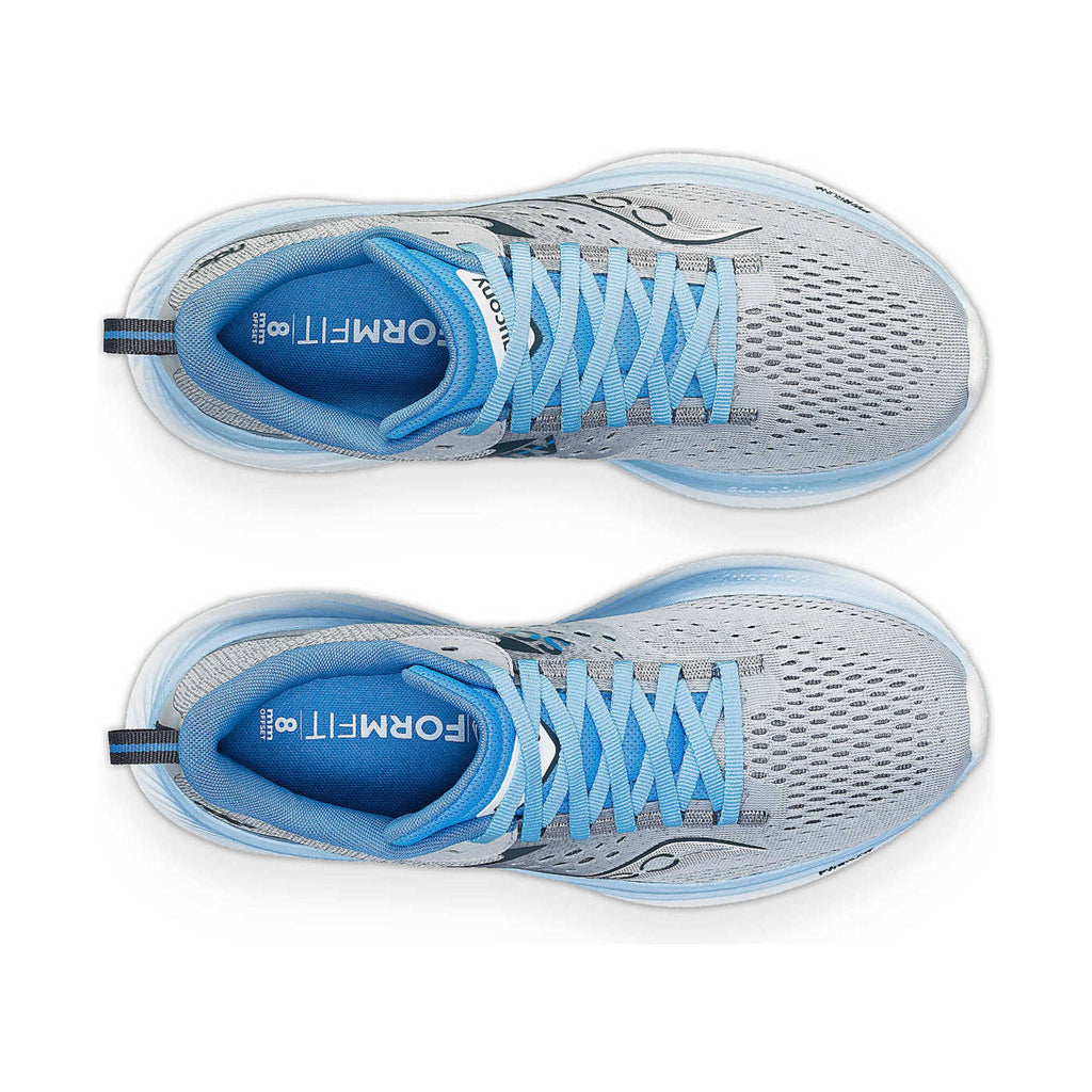 Saucony Women's Ride 17 Running Shoes - Cloud/Breeze - Lenny's Shoe & Apparel