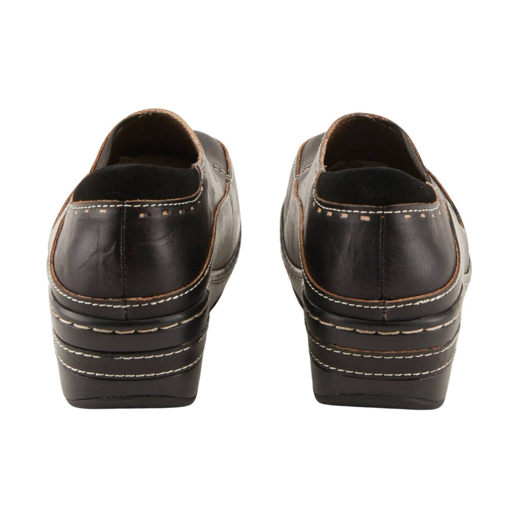 Spring Step L'artiste Women's Burbank Clogs - Black - Lenny's Shoe & Apparel