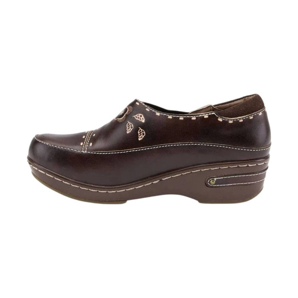 Spring Step L'artiste Women's Burbank Clogs - Brown - Lenny's Shoe & Apparel