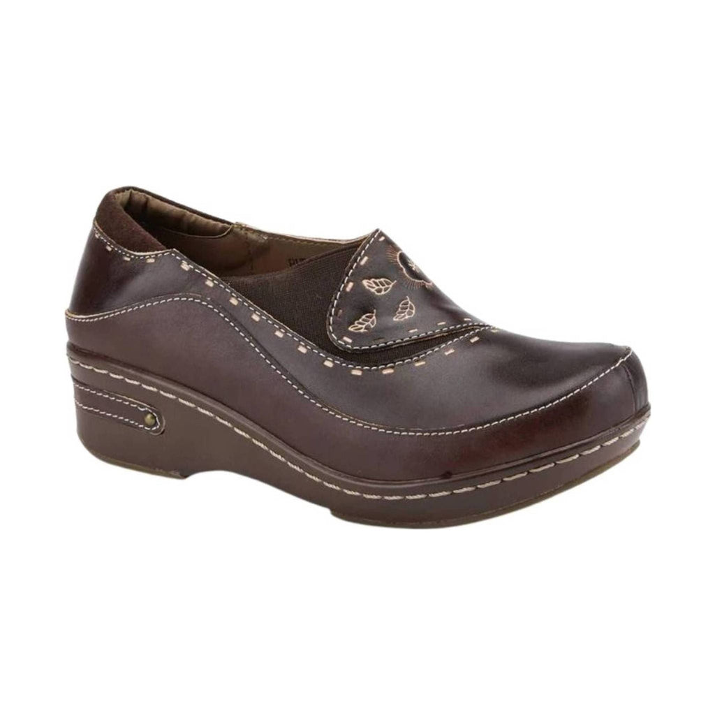 Spring Step L'artiste Women's Burbank Clogs - Brown - Lenny's Shoe & Apparel