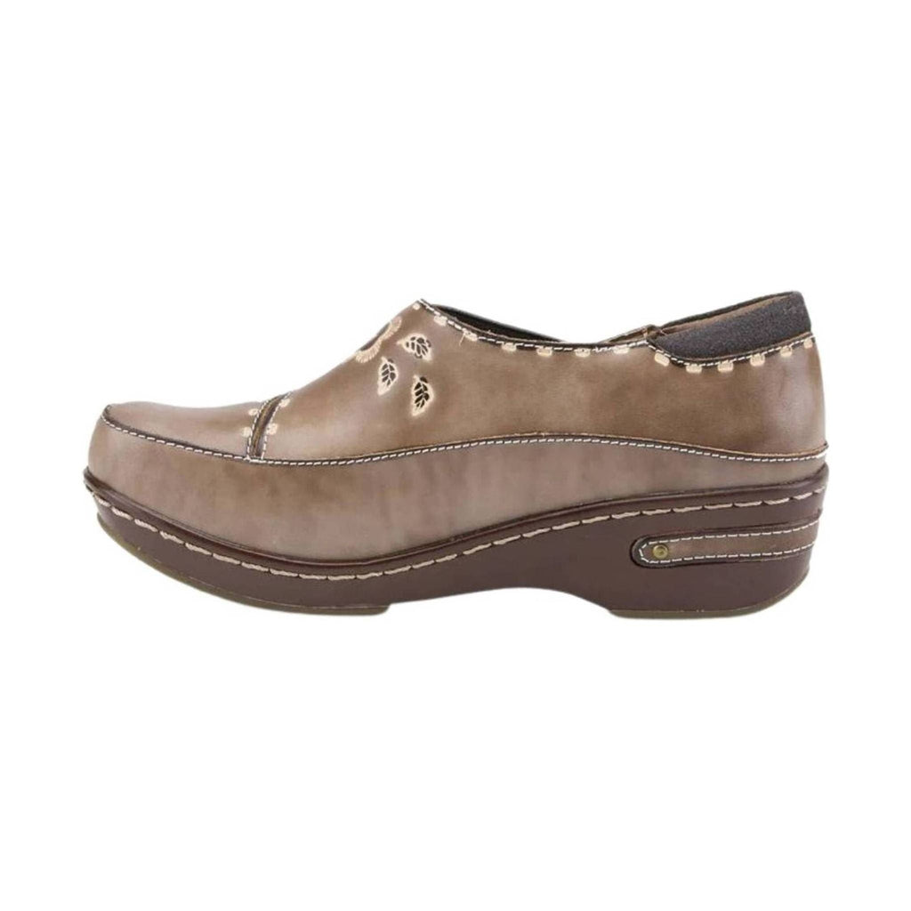 Spring Step L'artiste Women's Burbank Clogs - Grey - Lenny's Shoe & Apparel