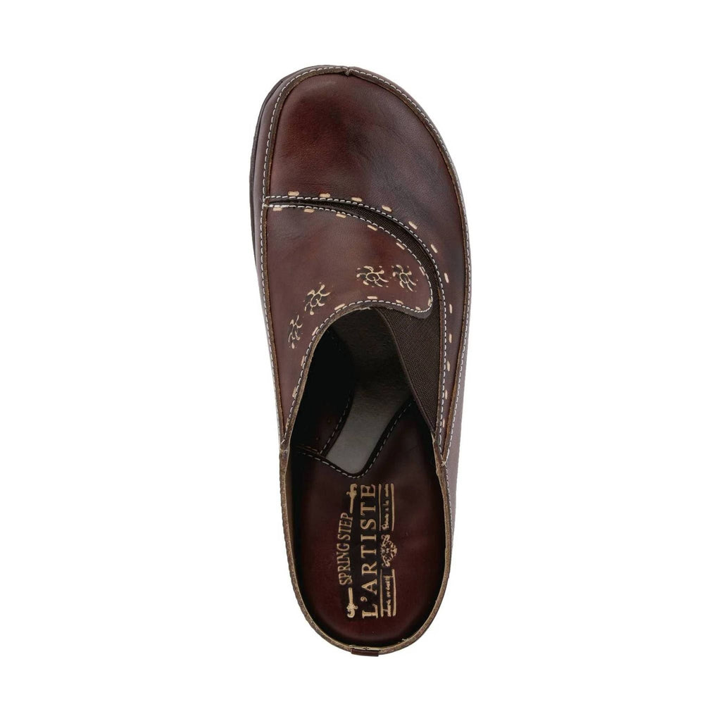 Spring Step Women's Chino Clog - Brown - Lenny's Shoe & Apparel