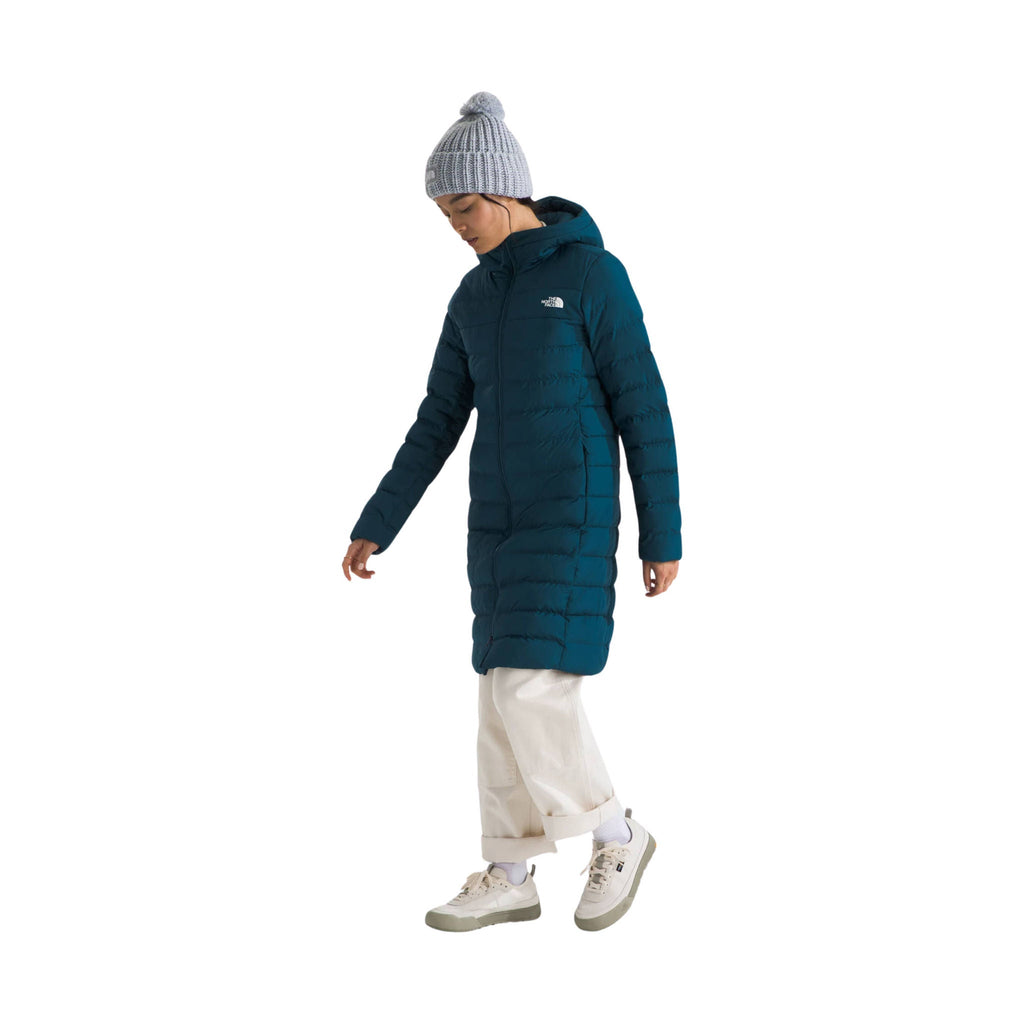 The North Face Women's Aconcagua Parka - Midnight Petrol - Lenny's Shoe & Apparel