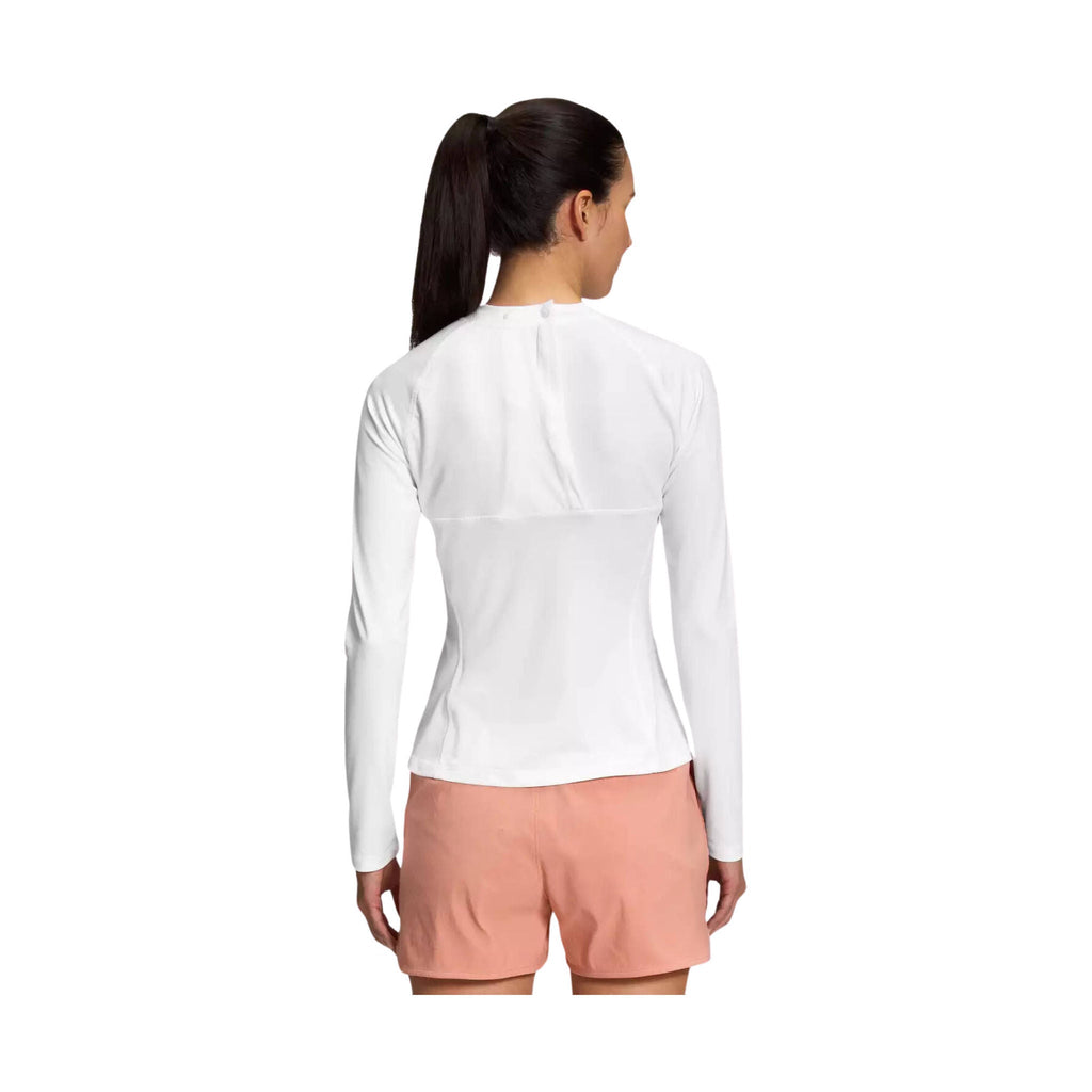 The North Face Women's Class V Water Top - TNF White/Laurel Wreath Green - Lenny's Shoe & Apparel