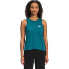 The North Face Women's Simple Logo Tank - Blue Coral Heather - Lenny's Shoe & Apparel