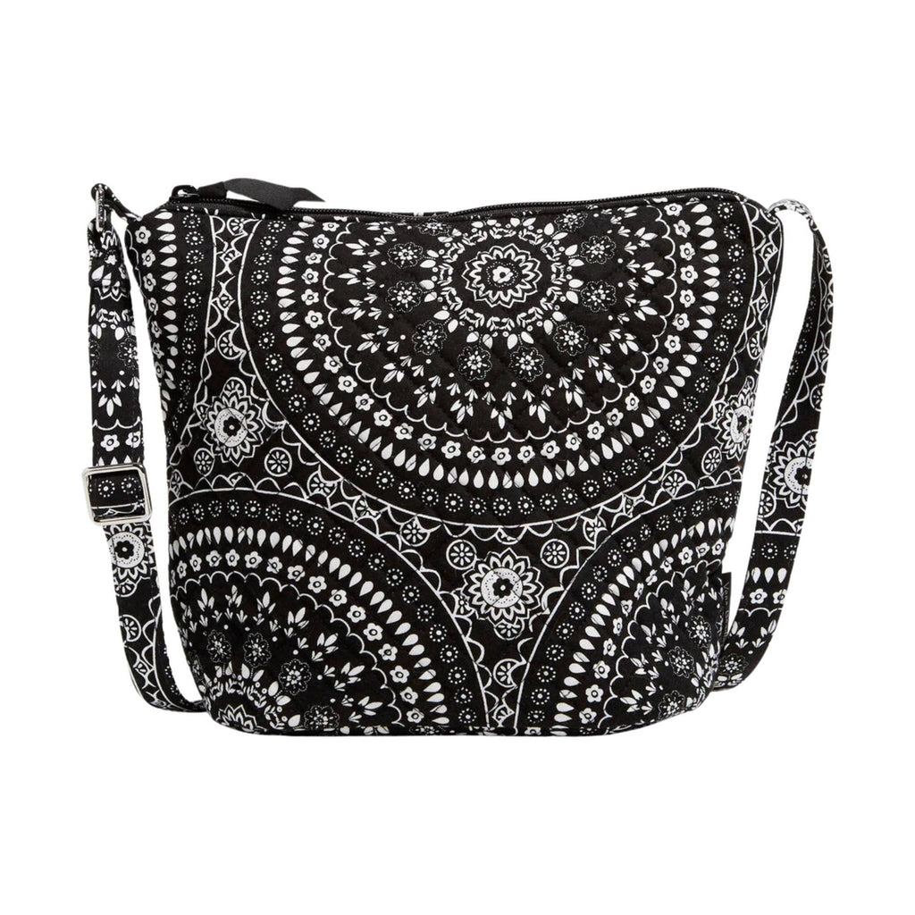 Vera Bradley Bucket Crossbody Bag - Black Bandana Medallion - Lenny's Shoe & Apparel