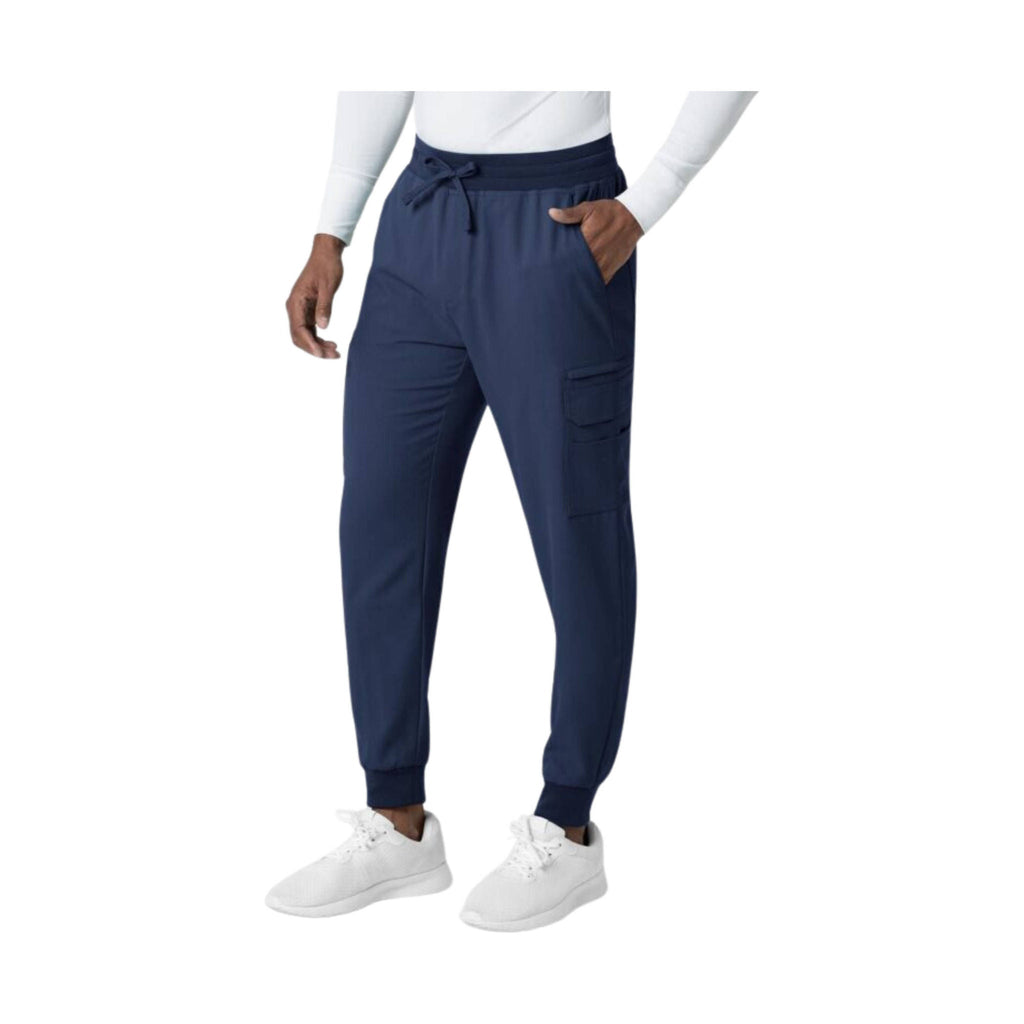 WonderWink Men's Utility Jogger Scrub Pant - Navy - Lenny's Shoe & Apparel