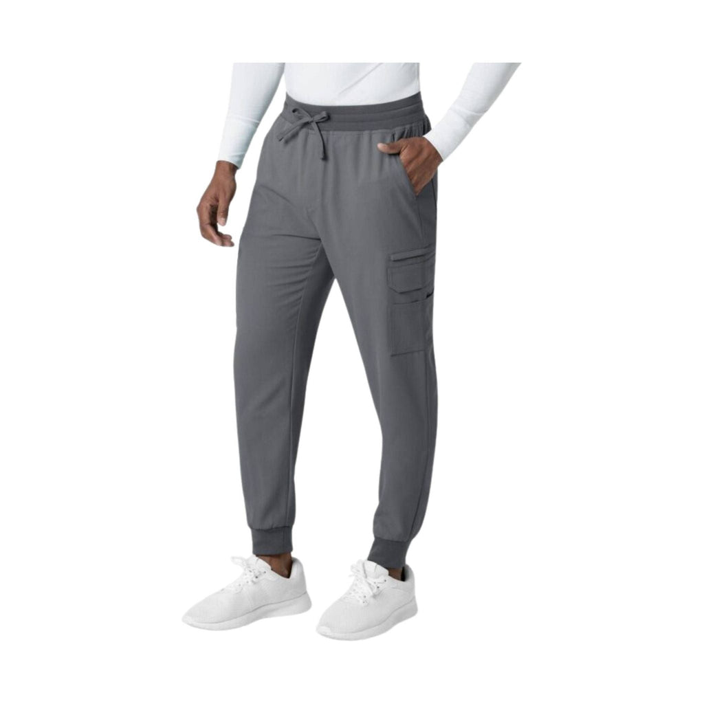 WonderWink Men's Utility Jogger Scrub Pant - Pewter - Lenny's Shoe & Apparel