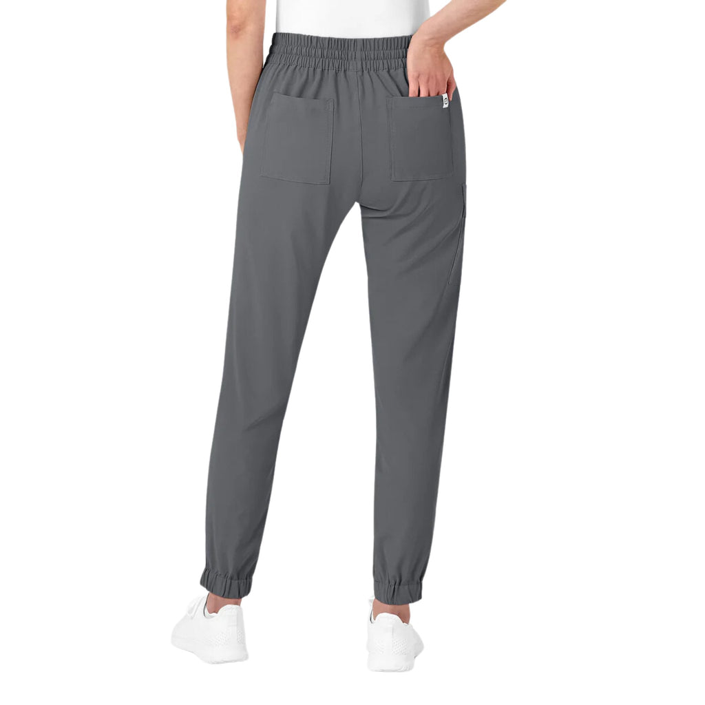 WonderWink Women's Jogger Scrub Pant - Pewter - Lenny's Shoe & Apparel