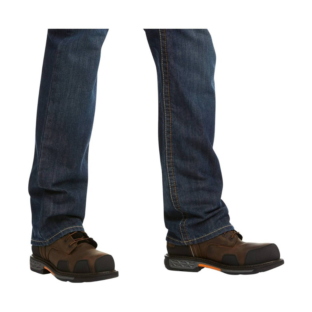 Ariat Men's Flame Resistant M4 Relaxed Basic Boot Cut Jeans - Shale - Lenny's Shoe & Apparel