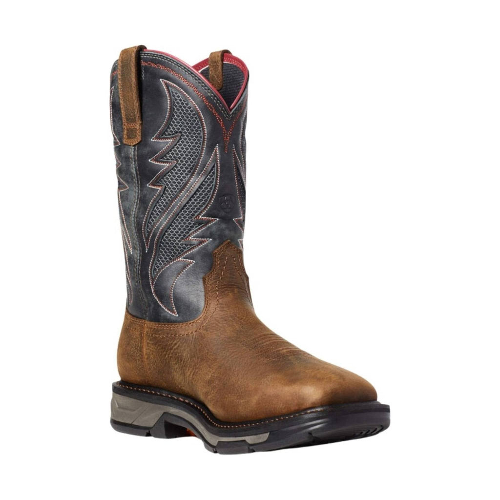 Ariat Men's WorkHog XT VentTEK Waterproof Work Boot - Rye Brown - Lenny's Shoe & Apparel