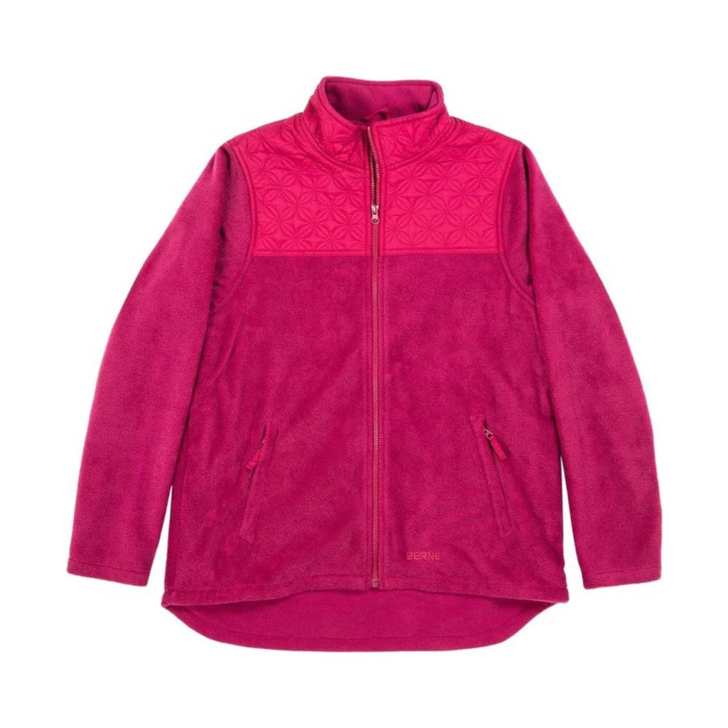 Berne Women's Trek Fleece Trail Jacket - Pomegranate - Lenny's Shoe & Apparel