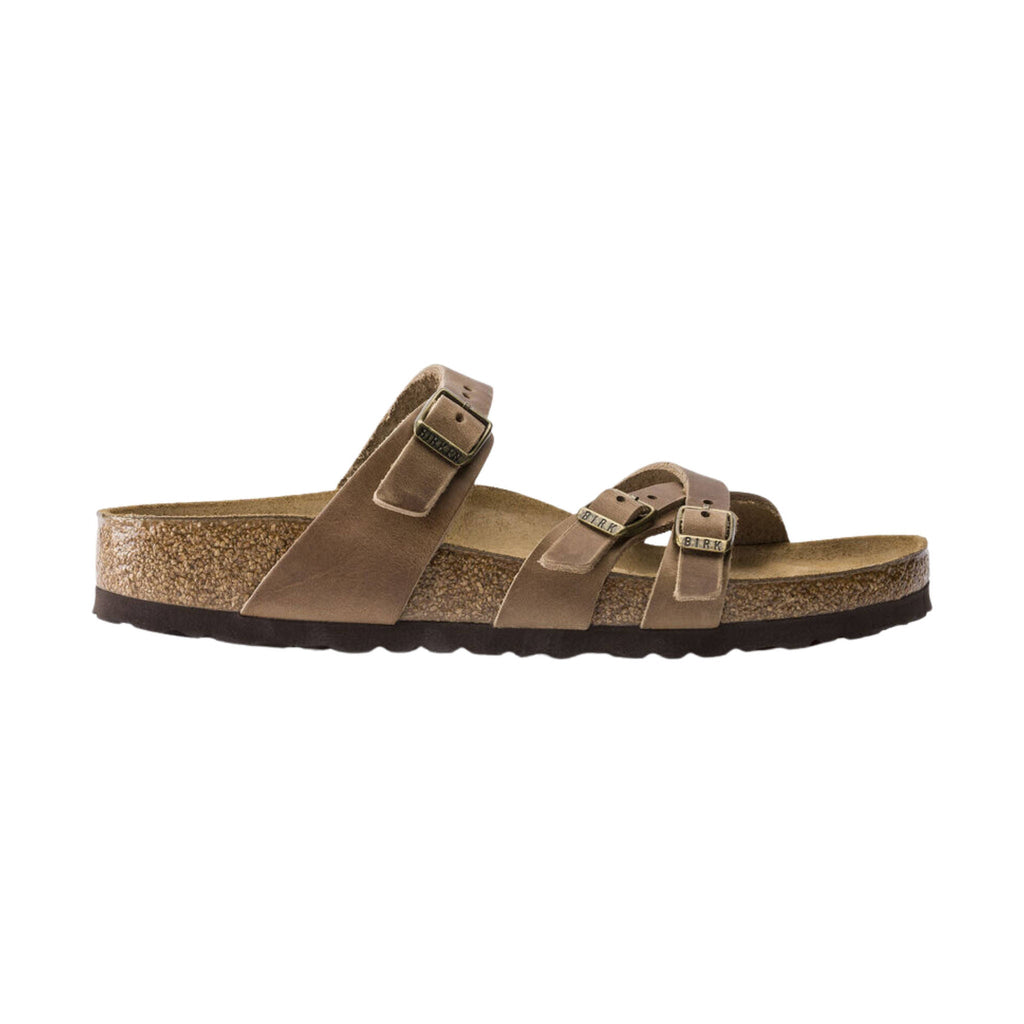 Birkenstock Franca Sandal - Oiled Leather Tobacco - Lenny's Shoe & Apparel