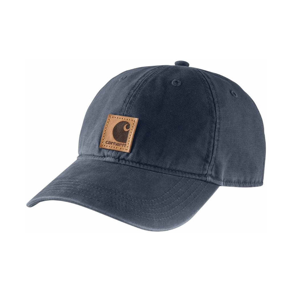 Carhartt Canvas Cap - Navy - Lenny's Shoe & Apparel