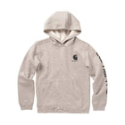 Carhartt Kids' Long-Sleeve Graphic Sweatshirt - Heather Grey S-XL - Lenny's Shoe & Apparel