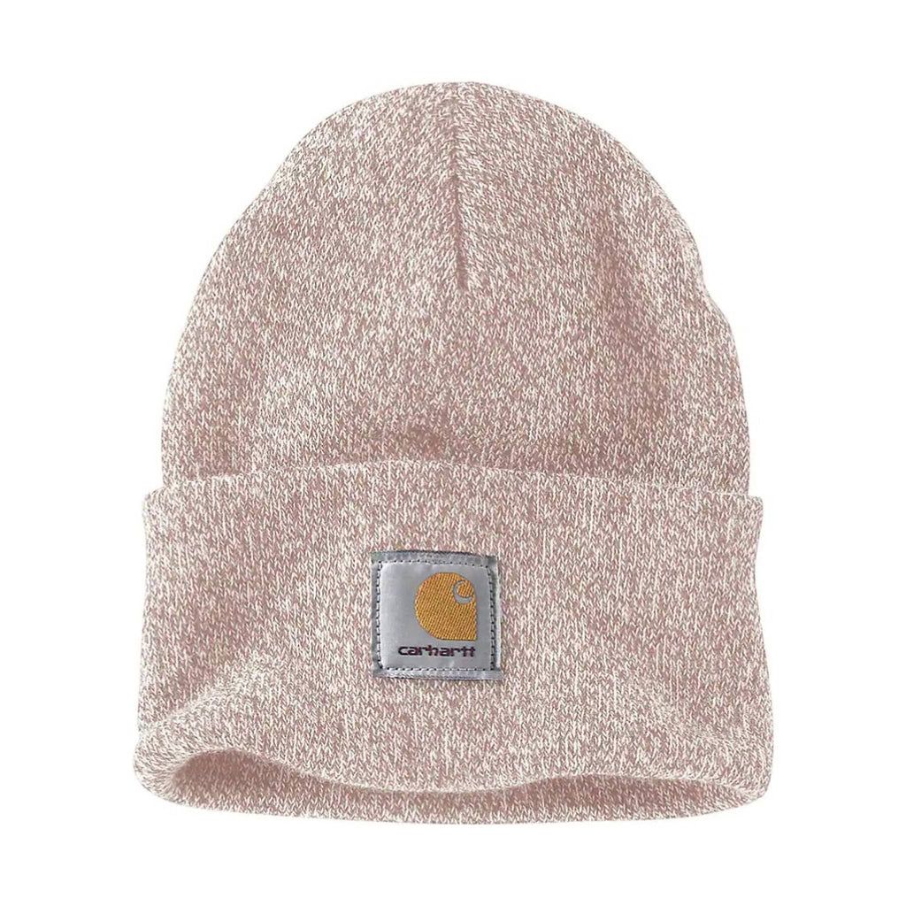 Carhartt Knit Watch Hat - Ash Rose/Marshmallow Marl - Lenny's Shoe & Apparel