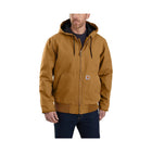 Carhartt Men's Loose Fit Washed Duck Insulated Active Jac - Carhartt Brown - Lenny's Shoe & Apparel