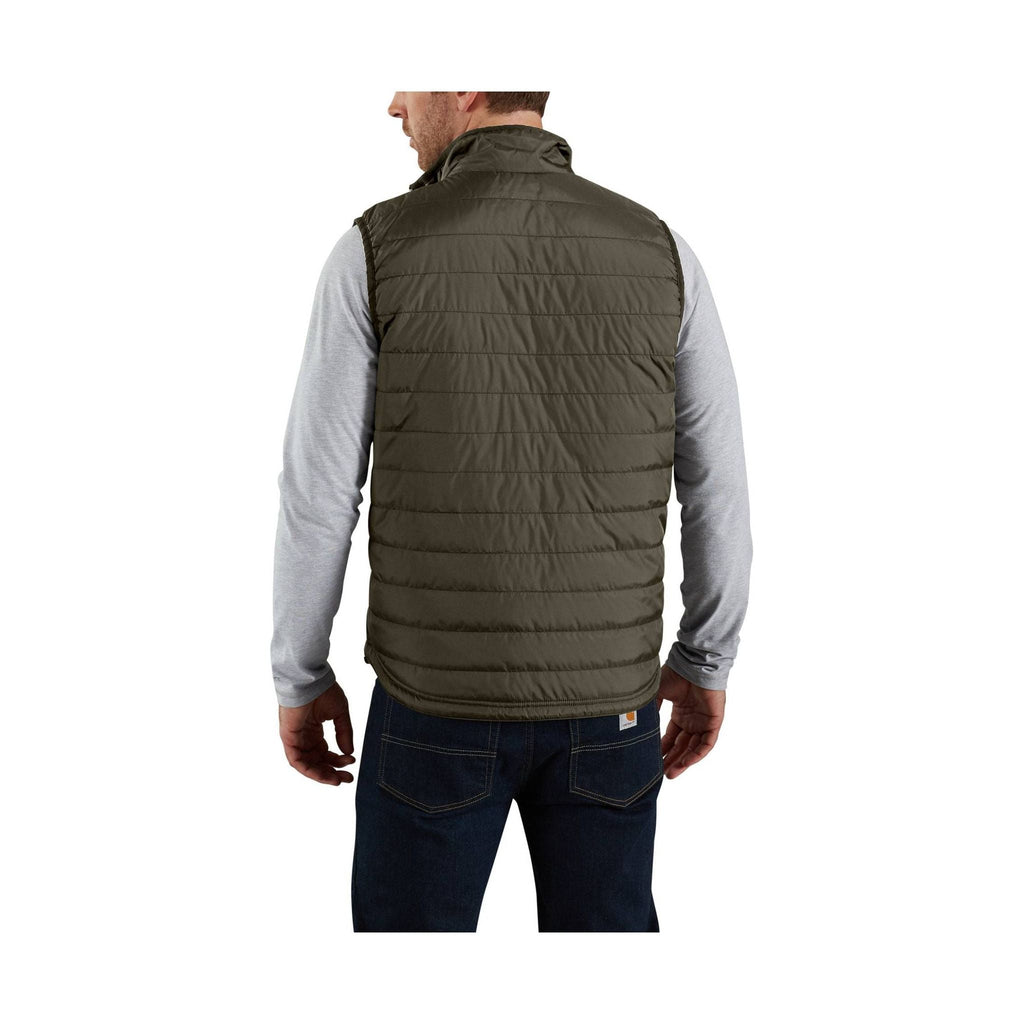 Carhartt Men's Rain Defender Relaxed Fit Lightweight Insulated Vest - Moss - Lenny's Shoe & Apparel