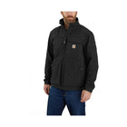 Carhartt Men's Super Dux Relaxed Fit Lightweight Mock Neck Jacket - Black - Lenny's Shoe & Apparel