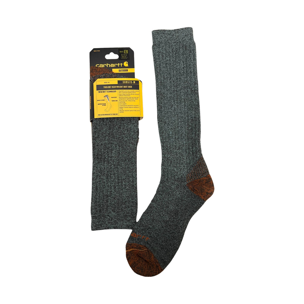 Carhartt Men's Twin Knit Heavyweight Boot Sock - Moss - Lenny's Shoe & Apparel