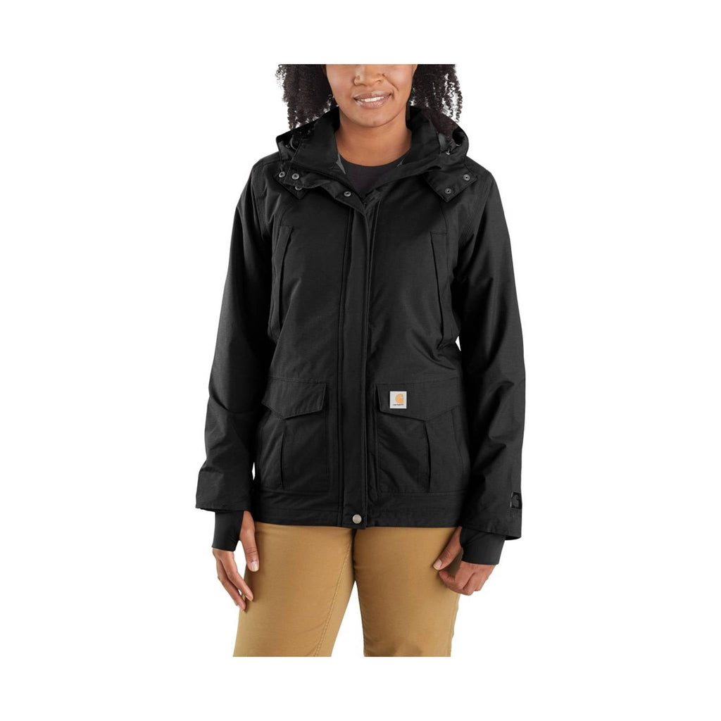 Carhartt Women's Shoreline Relaxed Fit Lightweight Jacket - Black - Lenny's Shoe & Apparel