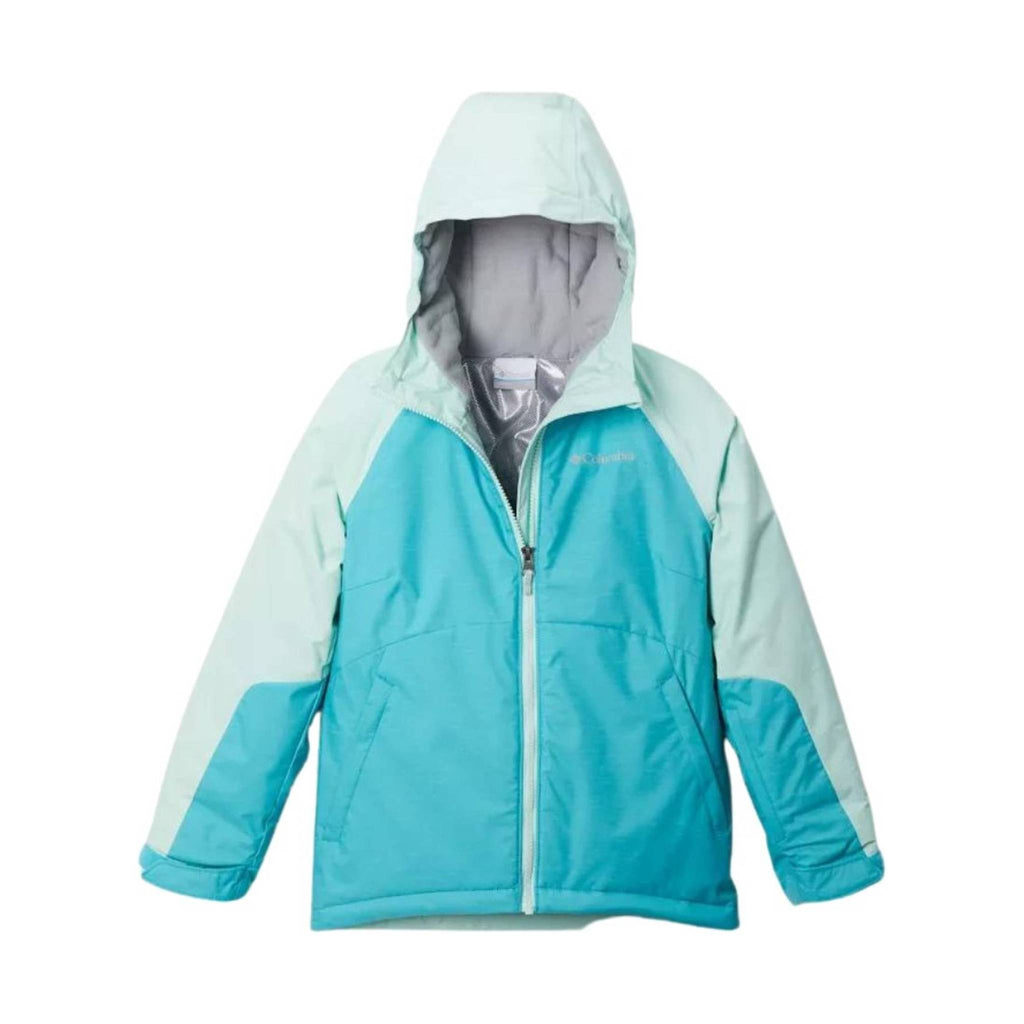 Columbia Kids' Alpine Action II Jacket - Geyser Heather/Sea Ice - Lenny's Shoe & Apparel