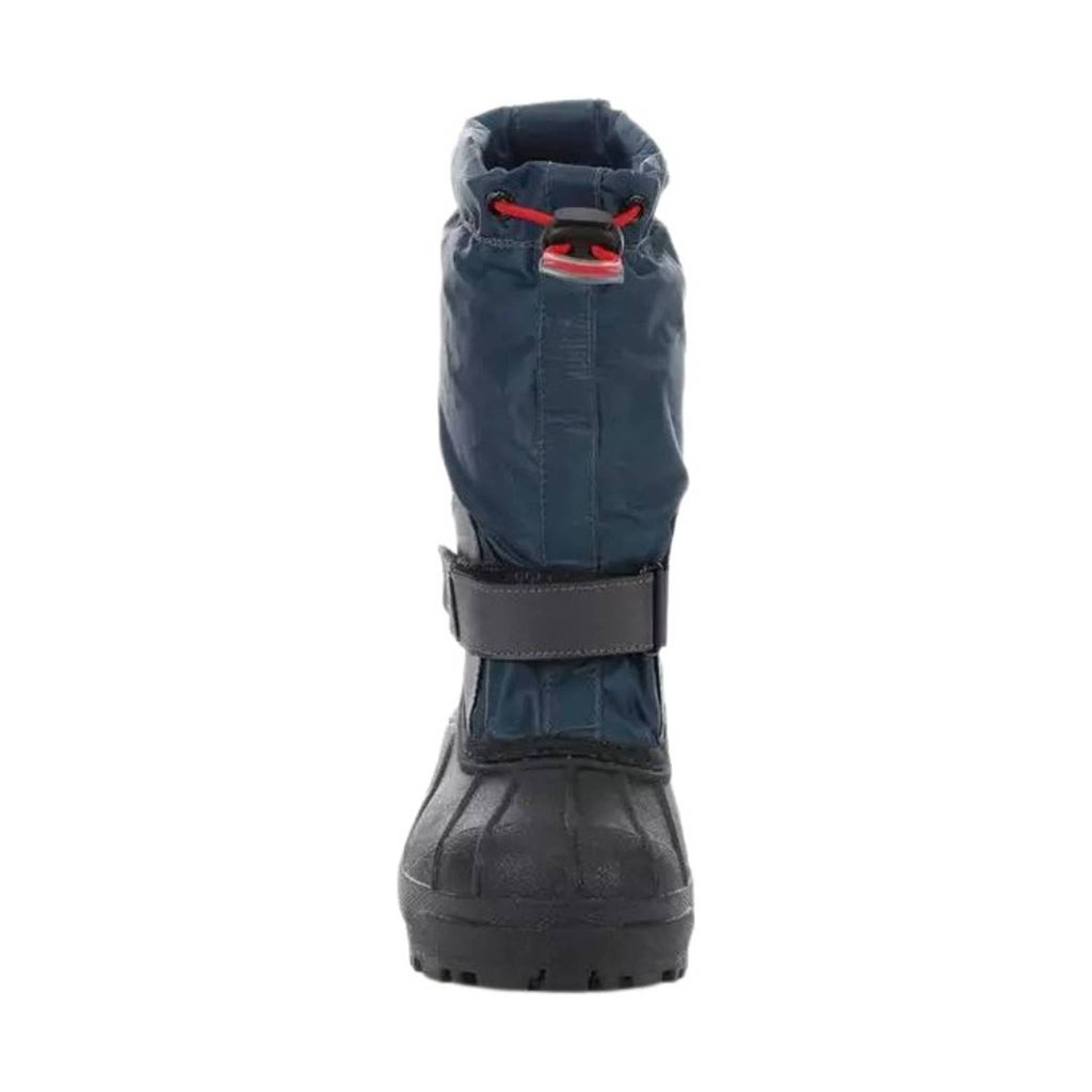 Columbia Kids' Powderbug Forty Winter Boots - Petrol Blue/Mountain Red - Lenny's Shoe & Apparel