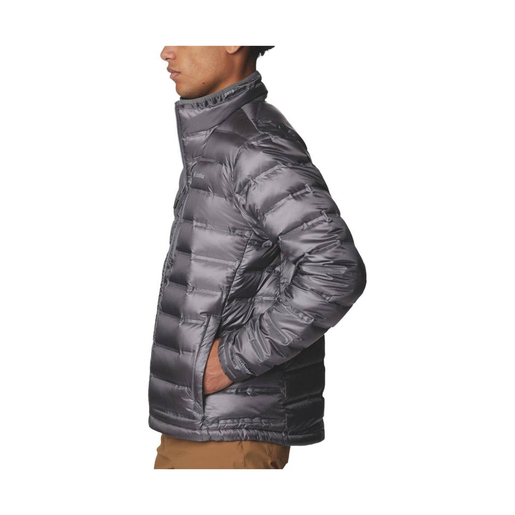 Columbia Men's Pebble Peak Down Jacket - City Grey - Lenny's Shoe & Apparel