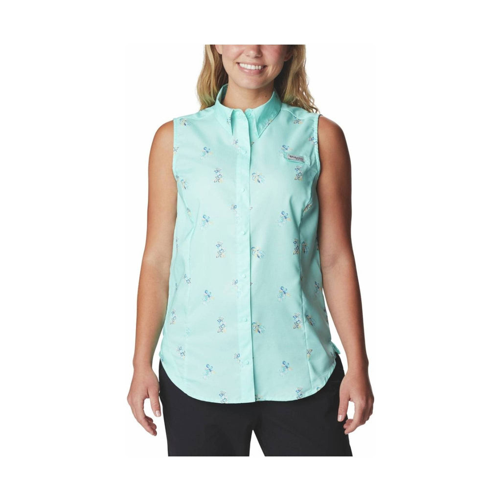 Columbia Women's Super Tamiami Sleeveless - Gulf Stream Bouquet Foray - Lenny's Shoe & Apparel