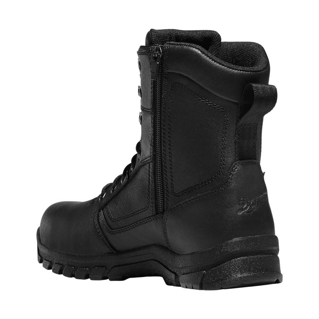 Danner Men's Lookout EMS/CSA Side-Zip 8 Inch Composite Toe Work Boot - Black - Lenny's Shoe & Apparel