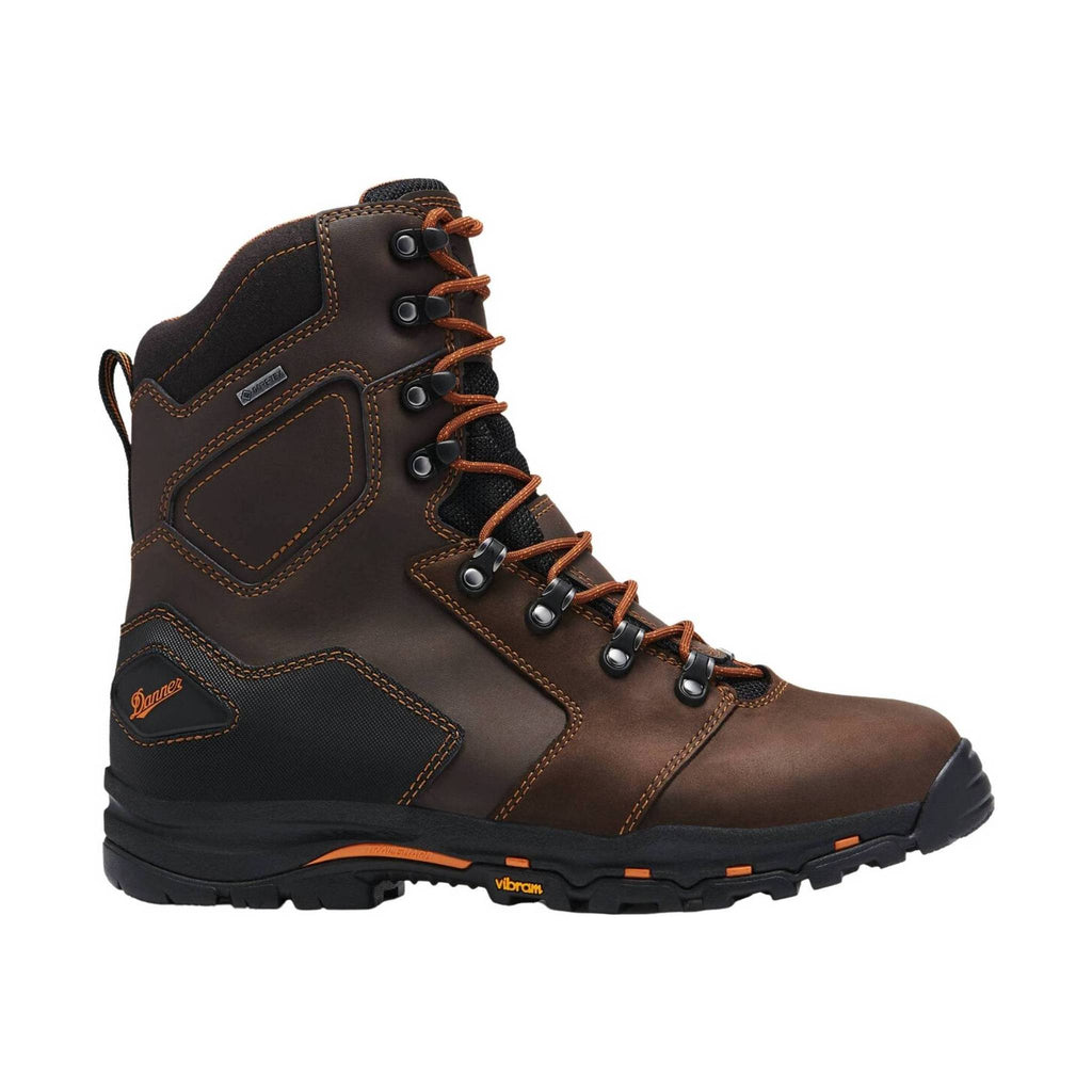 Danner Men's Vicious 8 Inch Insulated 400G Composite Toe Work Boot - Brown - Lenny's Shoe & Apparel