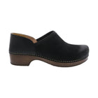 Dansko Women's Brenna - Black Burnished Suede - Lenny's Shoe & Apparel