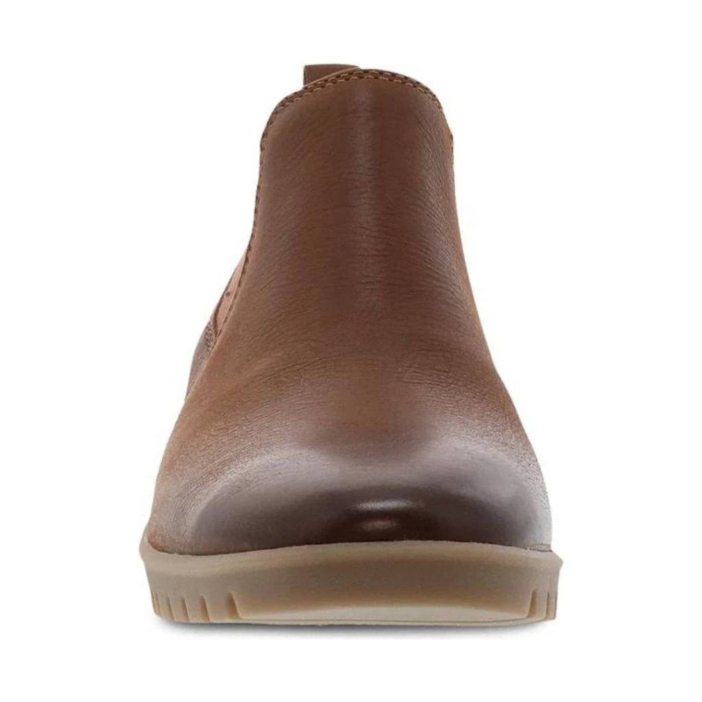 Dansko Women's Louisa Bootie - Brown Burnished Calf - Lenny's Shoe & Apparel