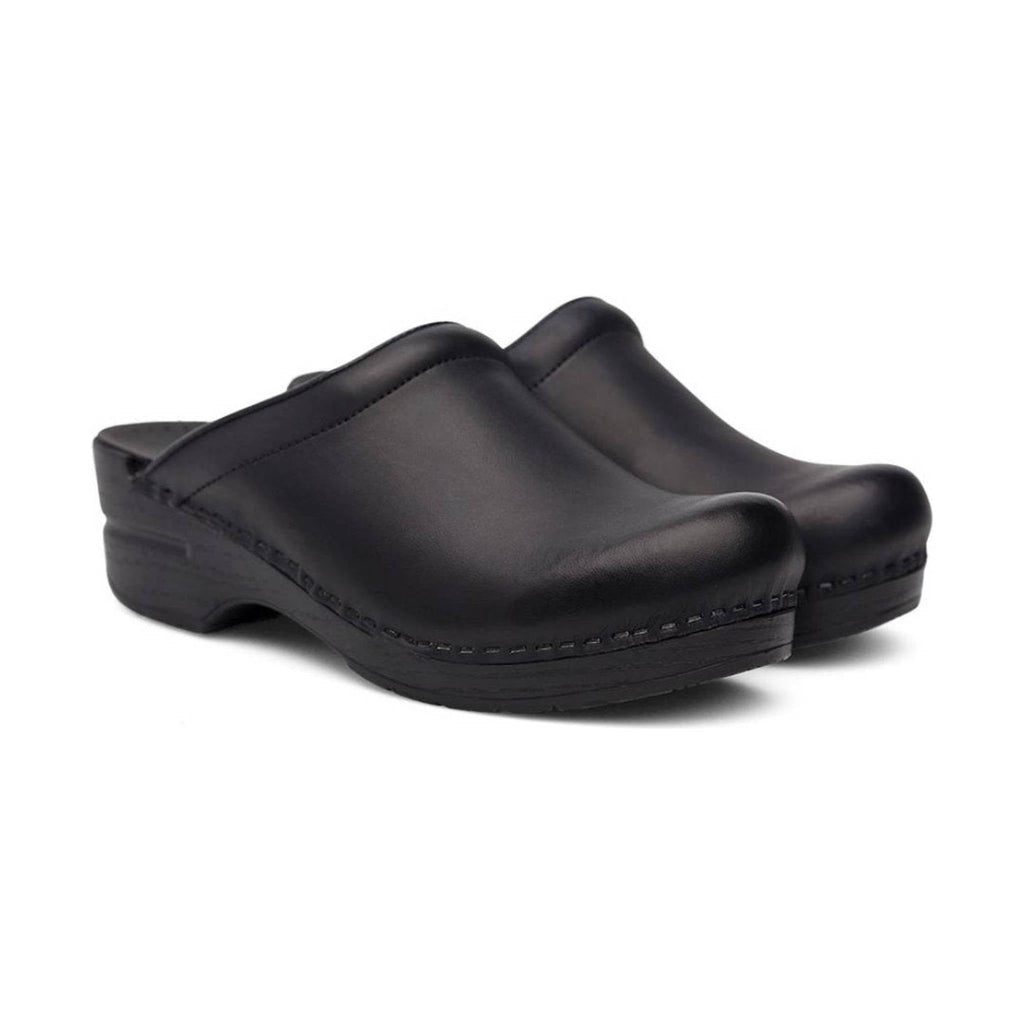 Dansko Women's Sonja Clog - Black Cabrio - Lenny's Shoe & Apparel