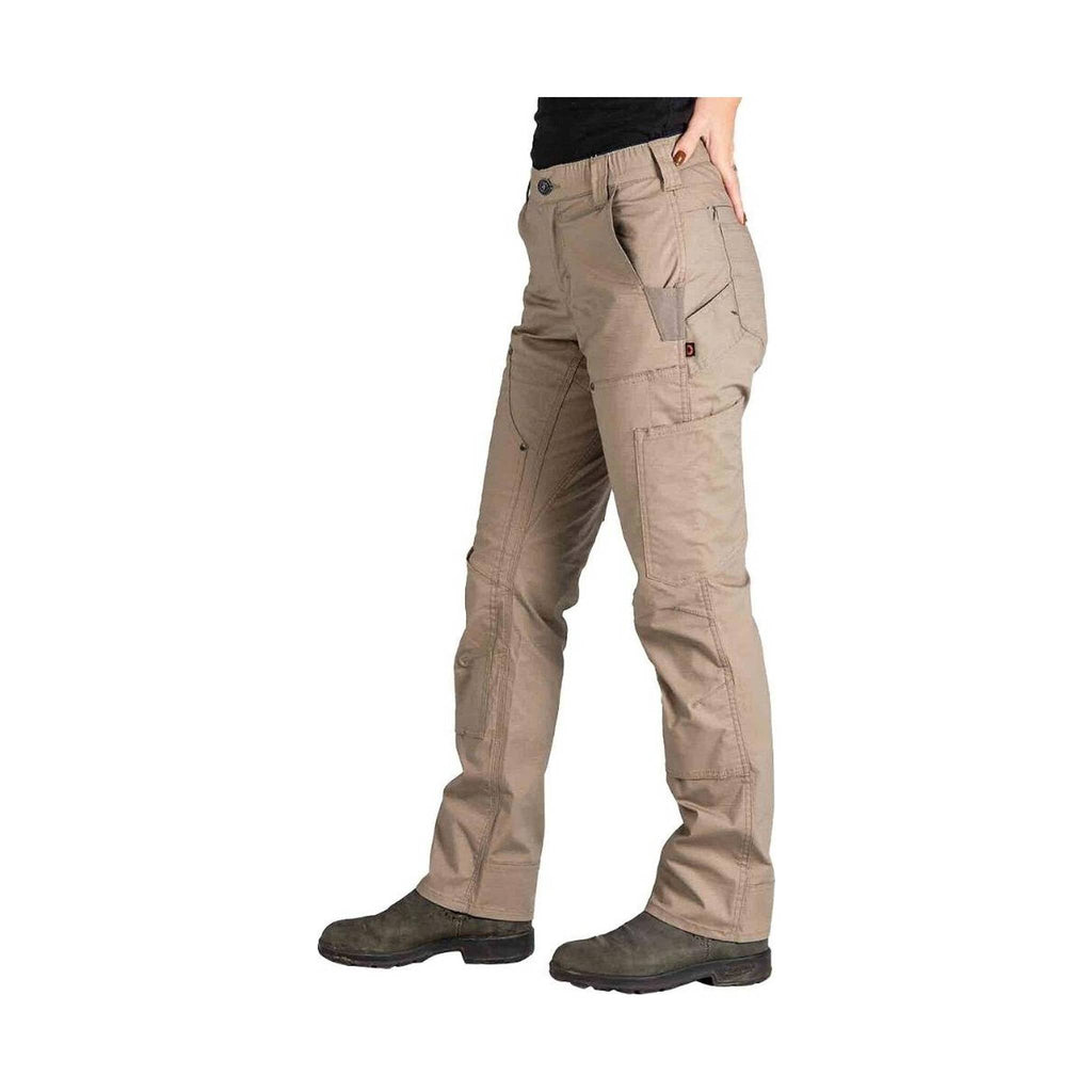 Dovetail Women's Britt X Ultra Light Work Pants - Flax Ripstop - Lenny's Shoe & Apparel