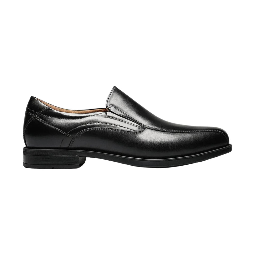 Florsheim Men's Midtown Bike Toe Slip On Shoe - Black - Lenny's Shoe & Apparel