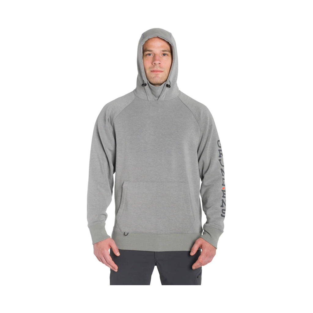 Grundens Men's Dillingham Tech Hoodie - Metal Heather - Lenny's Shoe & Apparel