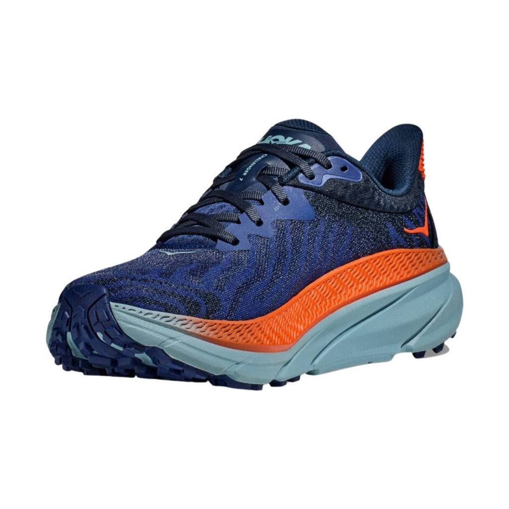 HOKA Men's Challenger 7 - Bellwether Blue/Stone Blue - Lenny's Shoe & Apparel