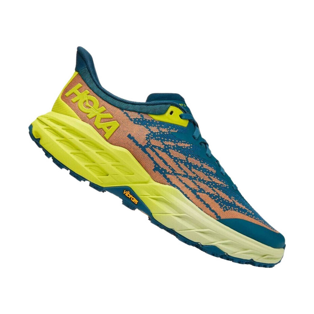 HOKA Men's Speedgoat 5 - Blue Coral/Evening Primrose - Lenny's Shoe & Apparel