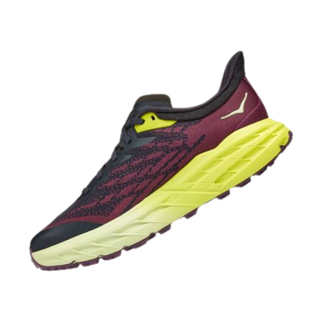 HOKA Women's Speedgoat 5 - Blue Graphite / Evening Primrose - Lenny's Shoe & Apparel