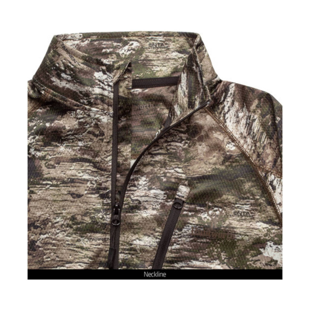 Huntworth Men's Gadsden 1/2 Zip Long Sleeve Top - Tarnen - Lenny's Shoe & Apparel