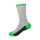 Insect Shield Kids' Sport Crew Socks - Grey Heather - Lenny's Shoe & Apparel