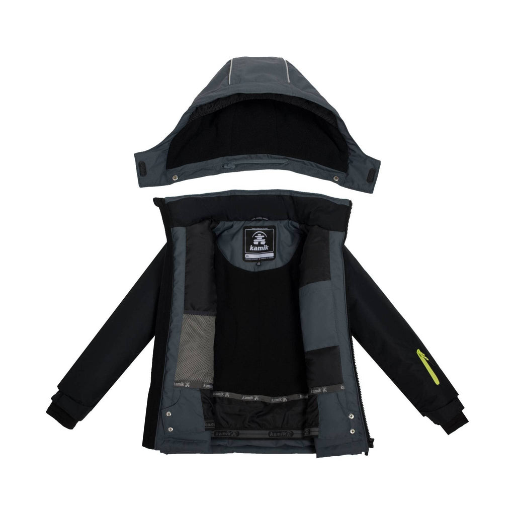 Kamik Kids' Max Jacket - Asphalt/Black - Lenny's Shoe & Apparel