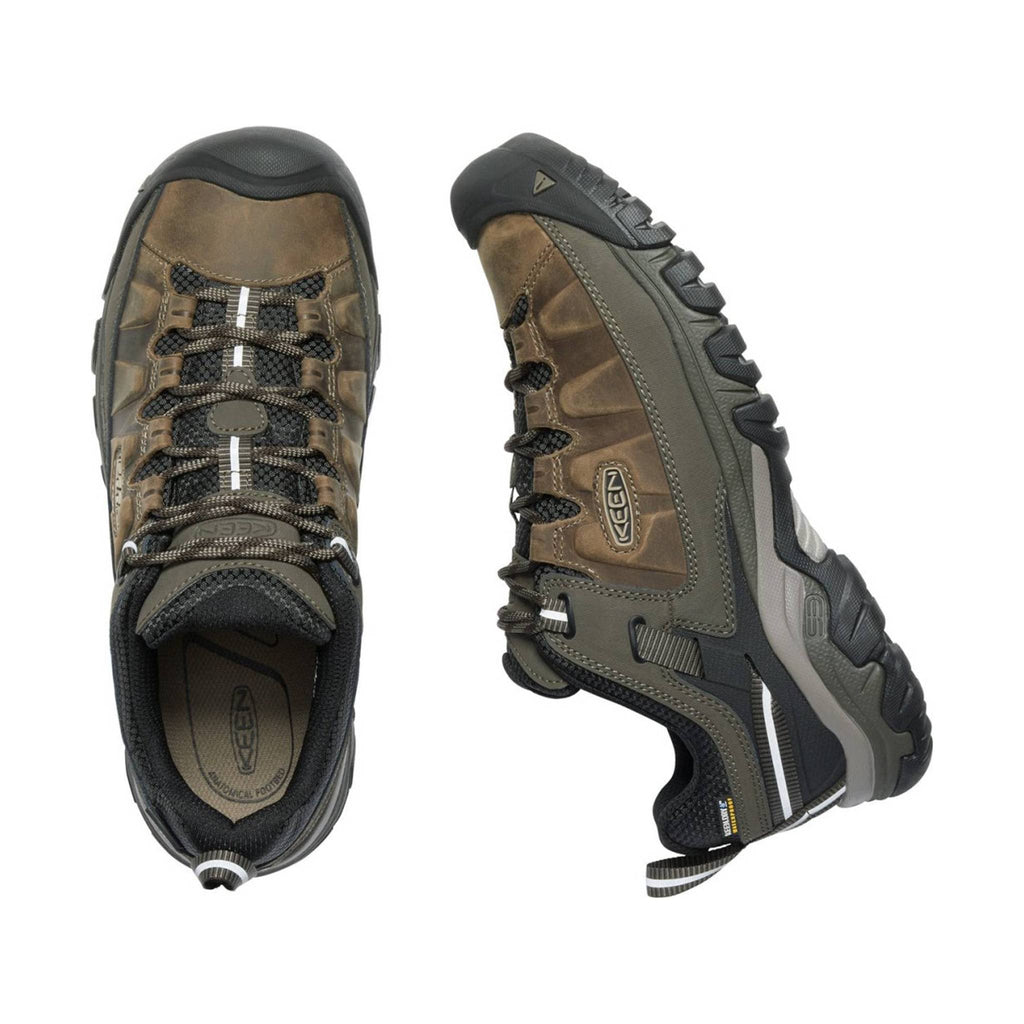 KEEN Men's Targhee III Waterproof - Bungee Cord/ Black - Lenny's Shoe & Apparel