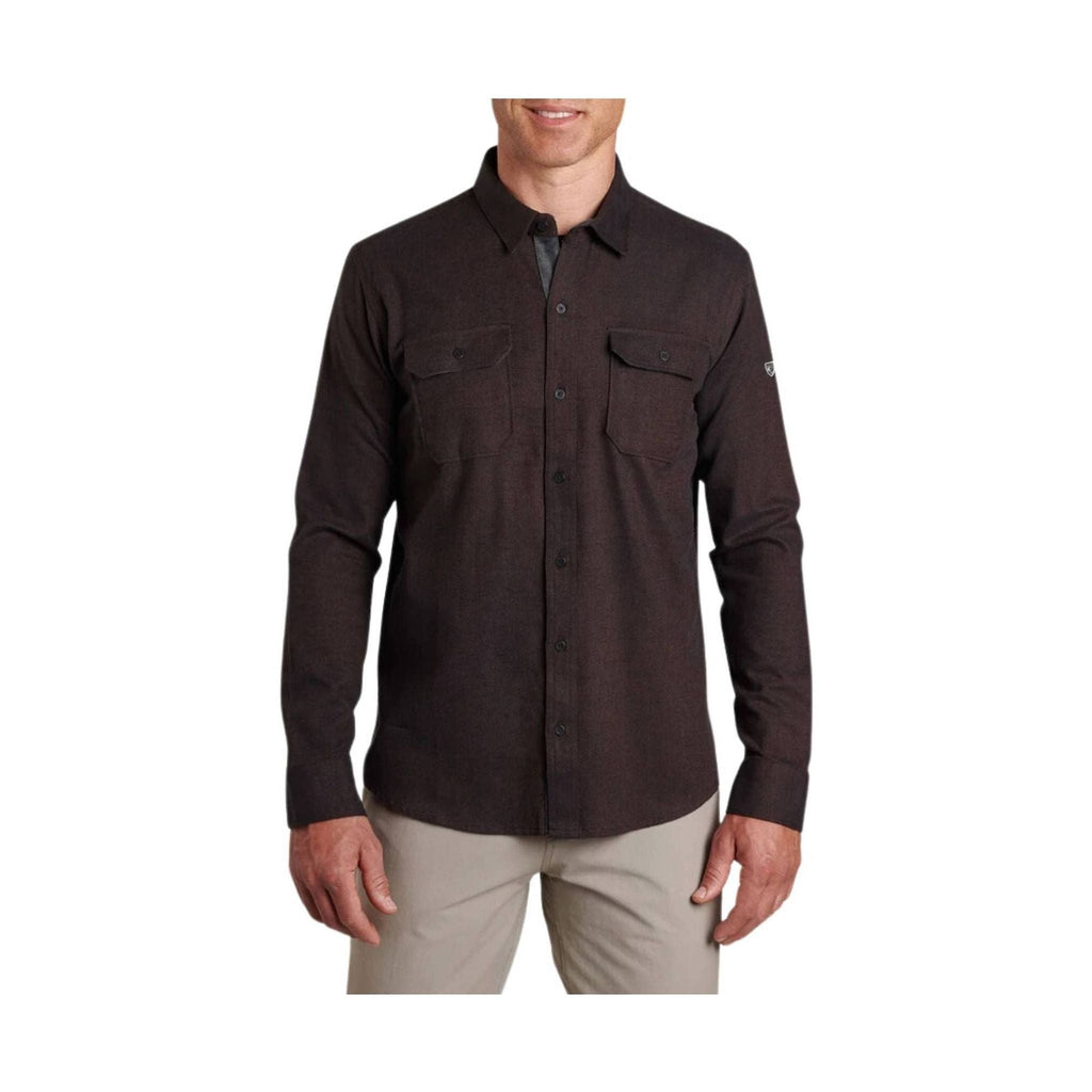 Kuhl Men's Descendr Flannel - Black Coffee - Lenny's Shoe & Apparel