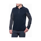 KUHL Men's Revel Quarter - Zip - Mutiny Blue Steel - Lenny's Shoe & Apparel