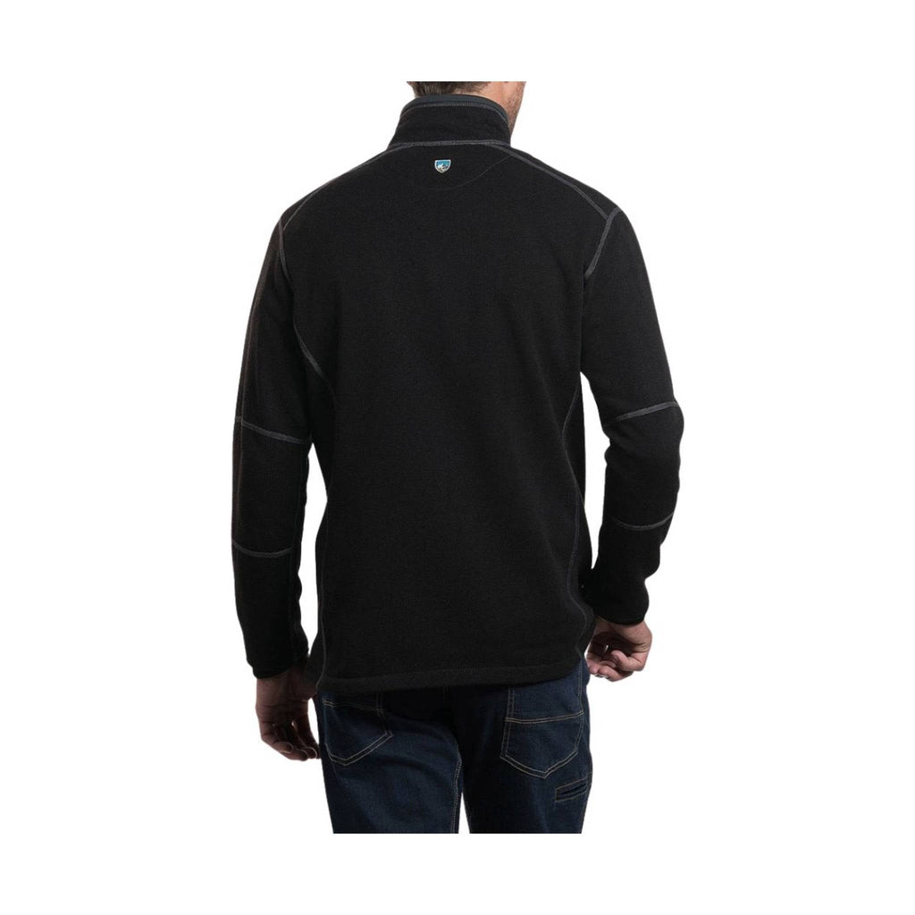 Kuhl Men's Revel Quarter-Zip Sweater - Black - Lenny's Shoe & Apparel