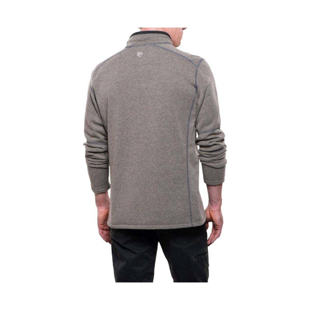 Kuhl Men's Revel Quarter-Zip Sweater - Oatmeal - Lenny's Shoe & Apparel