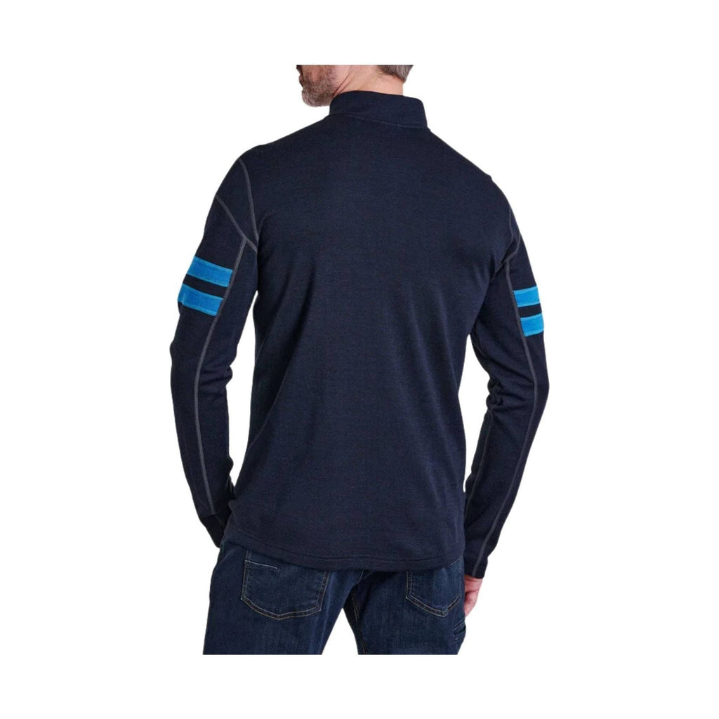 Kuhl Men's Team Merino Quarter Zip - Midnight - Lenny's Shoe & Apparel